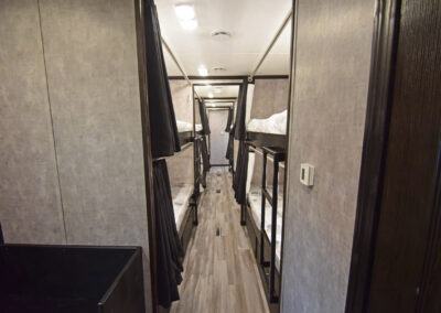 BUNK BED TRAILERS HALLWAY