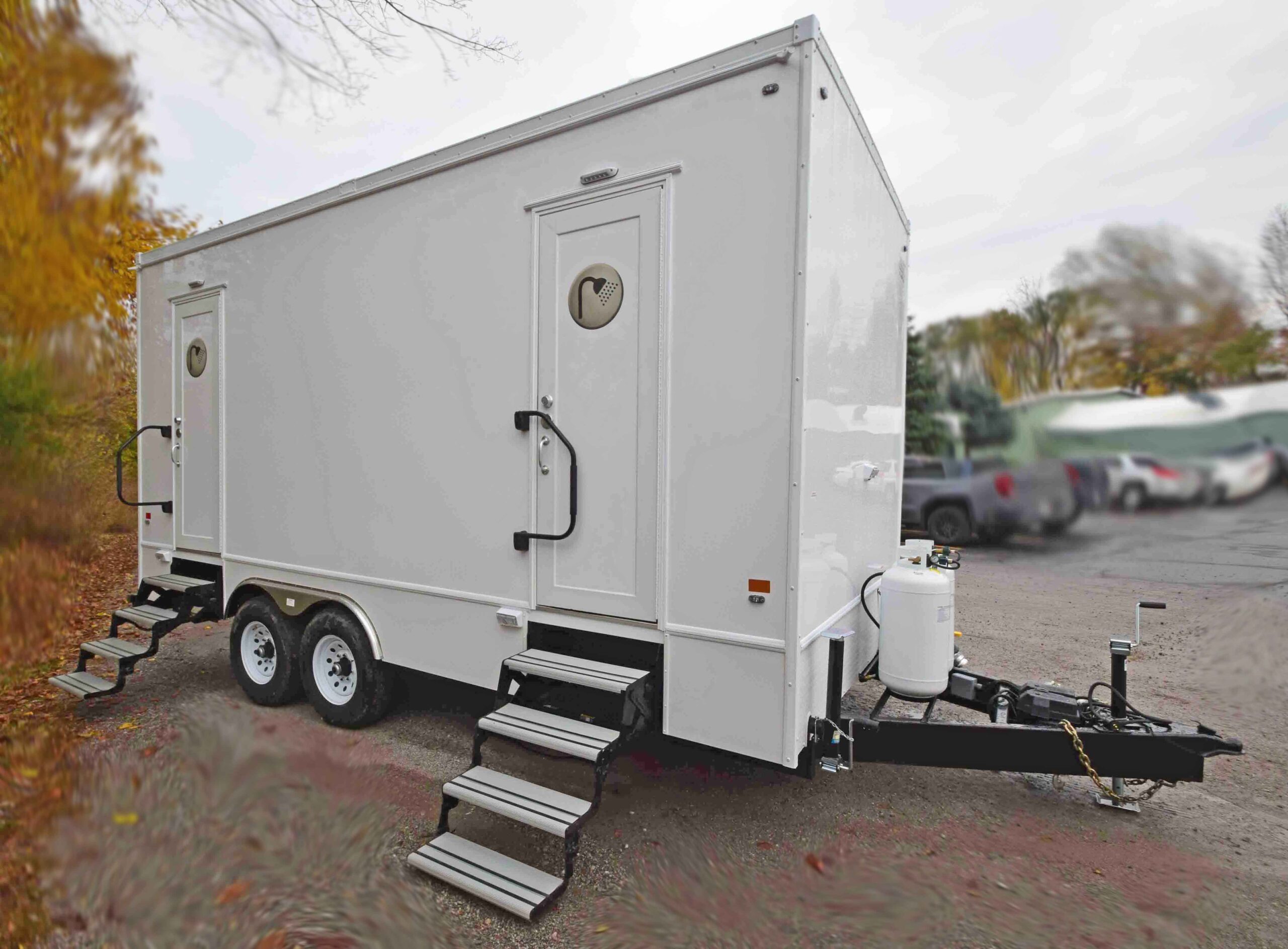 four room bath trailer